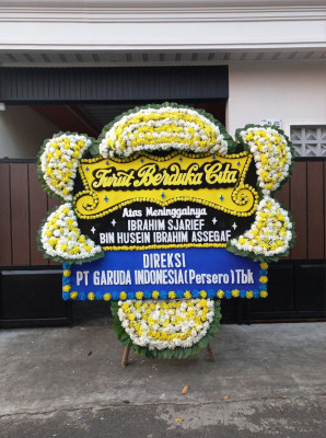 Papan Bunga Duka di Prangkokan