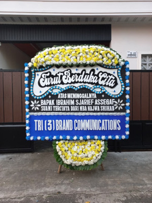 Papan Bunga Duka di Prangkokan